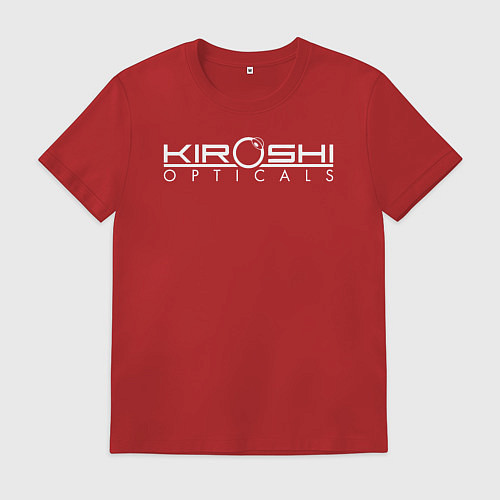 Мужская футболка KIROSHI OPTICALS / Красный – фото 1