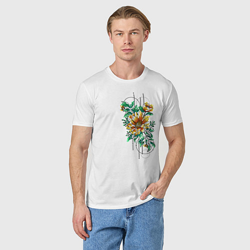 Мужская футболка Sunflower / Белый – фото 3
