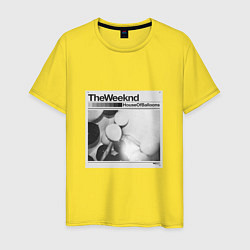 Футболка хлопковая мужская House Of Balloons The Weeknd, цвет: желтый