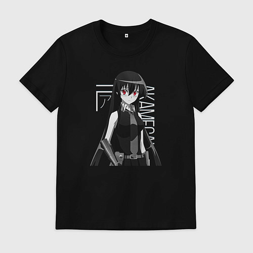 Мужская футболка Убийца Акамэ / Черный – фото 1