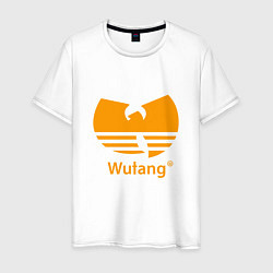 Футболка хлопковая мужская Wu-Tang, цвет: белый