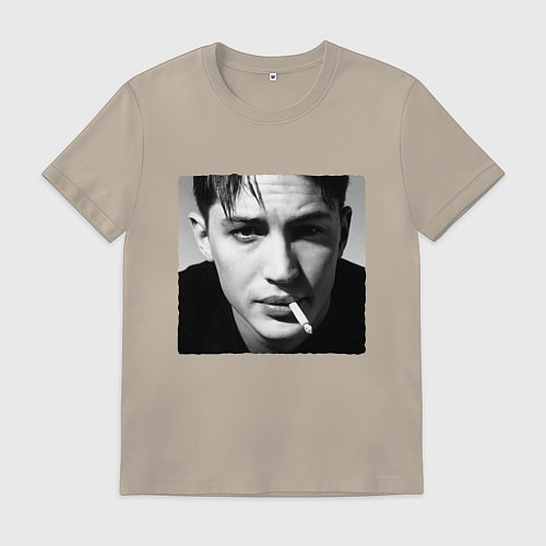 Мужская футболка ТОМ ХАРДИ / Миндальный – фото 1