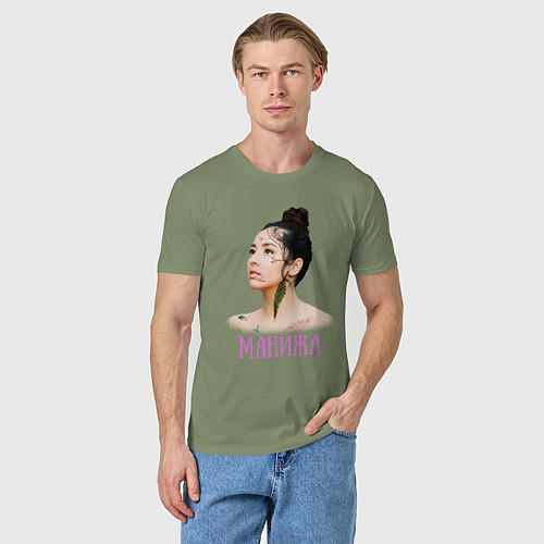 Мужская футболка Манижа Manizha / Авокадо – фото 3