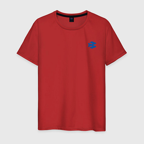 Мужская футболка Bajaj Мото Лого Z / Красный – фото 1