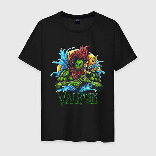 Мужская футболка Valheim / Черный – фото 1