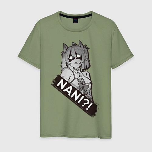 Мужская футболка Nani?! / Авокадо – фото 1