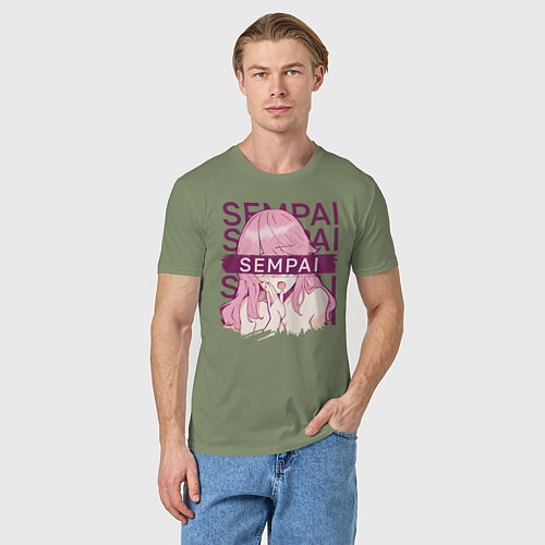 Мужская футболка Sempai Ellen / Авокадо – фото 3