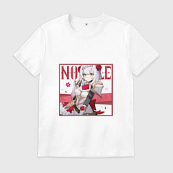 Футболка хлопковая мужская Ноэлль, цвет: белый