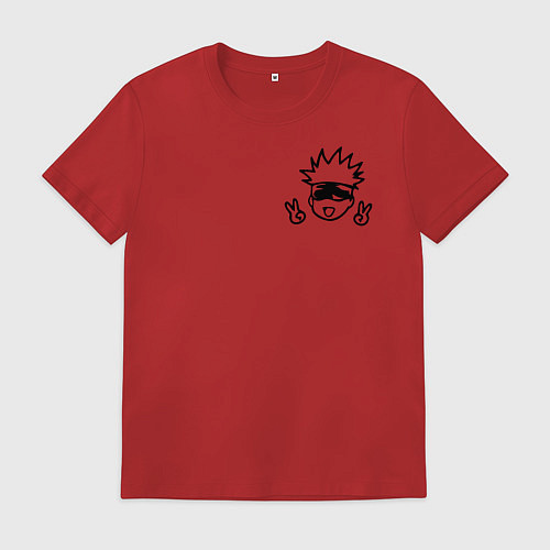 Мужская футболка Магическая Битва / Красный – фото 1