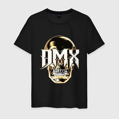 Мужская футболка DMX Skull / Черный – фото 1