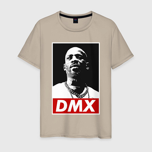 Мужская футболка Rapper DMX / Миндальный – фото 1