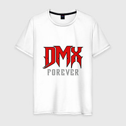 Футболка хлопковая мужская DMX Forever, цвет: белый