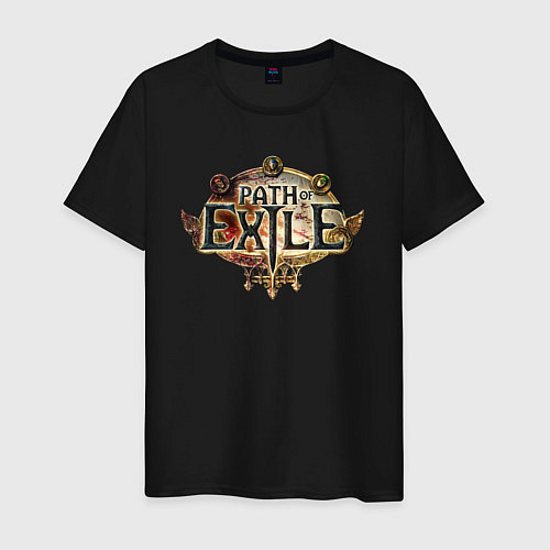 Мужская футболка Path of Exile / Черный – фото 1