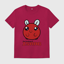 Футболка хлопковая мужская The binding of isaac Monsters, цвет: маджента