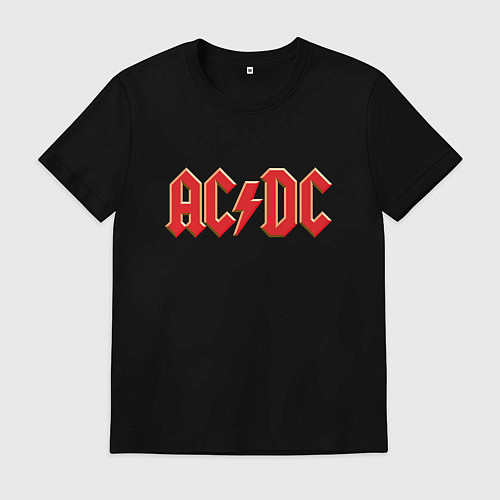 Мужская футболка ACDC / Черный – фото 1