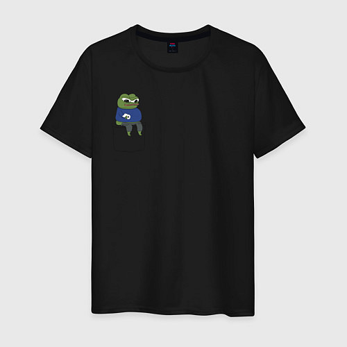Мужская футболка Pepe Thinking room / Черный – фото 1
