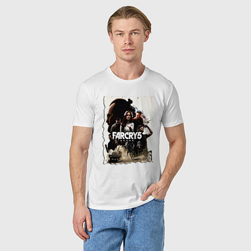 Мужская футболка FARCRY GAME / Белый – фото 3