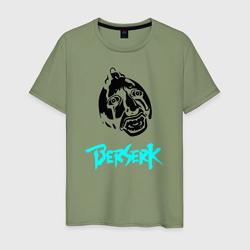 Мужская футболка BERSERK CRY / Авокадо – фото 1