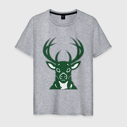 Мужская футболка Bucks / Меланж – фото 1