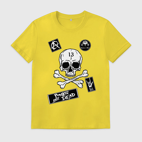 Мужская футболка Как у КНЯZZя Король и Шут / Желтый – фото 1