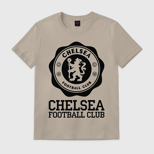 Мужская футболка Chelsea FC: Emblem / Миндальный – фото 1