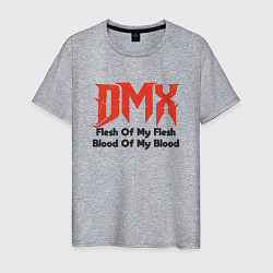 Футболка хлопковая мужская DMX - Flesh Of My Flesh, цвет: меланж