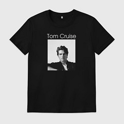 Футболка хлопковая мужская Tom Cruise, цвет: черный