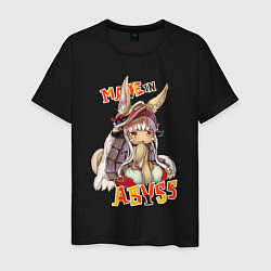 Футболка хлопковая мужская Nanachi Made, цвет: черный