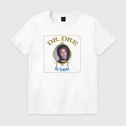 Футболка хлопковая мужская Dr Dre 1992, цвет: белый