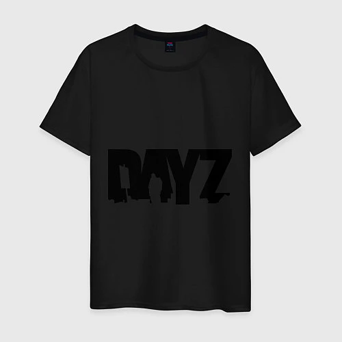 Мужская футболка DayZ / Черный – фото 1