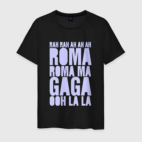Мужская футболка Гага / Черный – фото 1