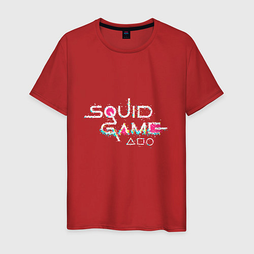 Мужская футболка Squid Style / Красный – фото 1