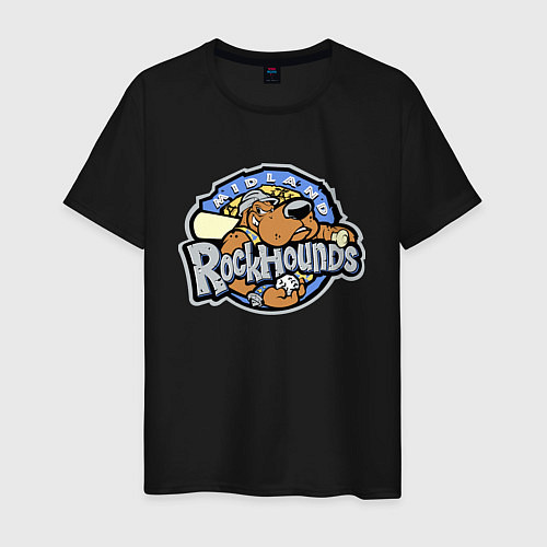 Мужская футболка Midland Rockhounds - baseball team / Черный – фото 1