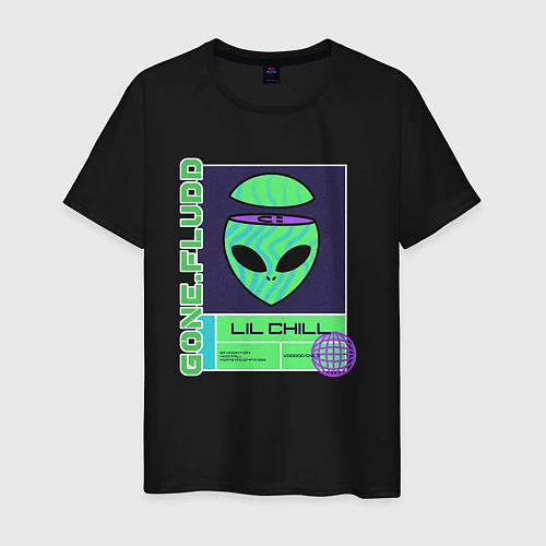 Мужская футболка GONE FLUDD UFO / Черный – фото 1