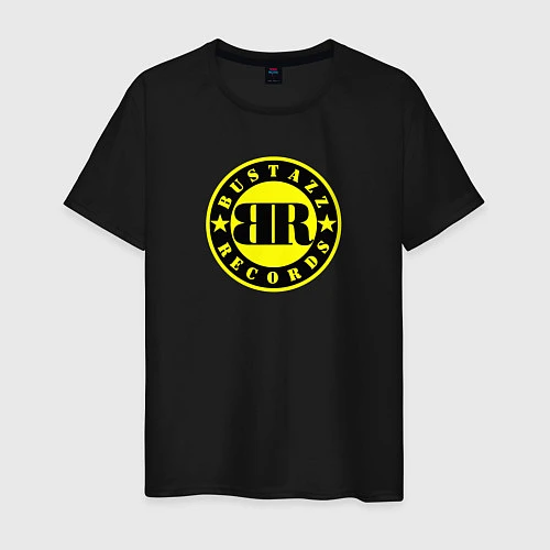Мужская футболка 9 грамм: Logo Bustazz Records / Черный – фото 1