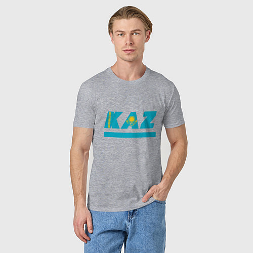 Мужская футболка KAZ / Меланж – фото 3