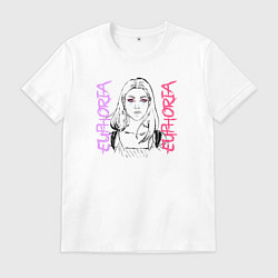 Футболка хлопковая мужская Джулс, цвет: белый