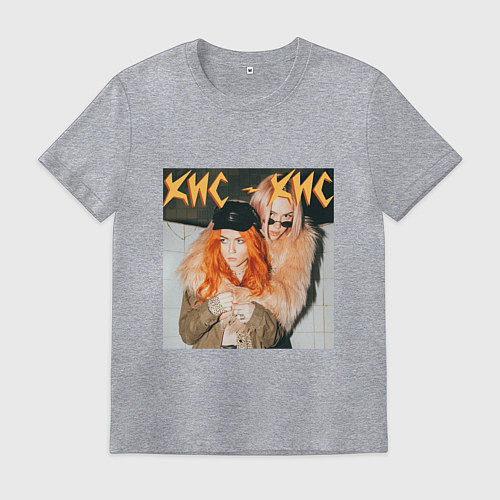 Мужская футболка КИС-КИС Вайб / Меланж – фото 1