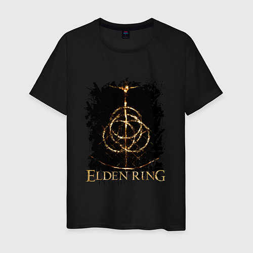 Мужская футболка ELDEN RING SYMBOL LOGO / Черный – фото 1