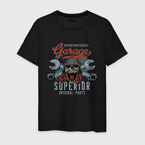 Мужская футболка Garage superior / Черный – фото 1