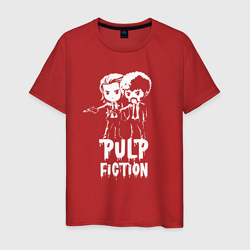 Мужская футболка Pulp Fiction Hype / Красный – фото 1