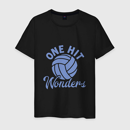 Мужская футболка One Hit Wonders / Черный – фото 1