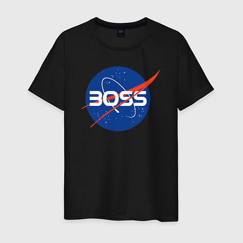 Мужская футболка Босс-наса / Черный – фото 1