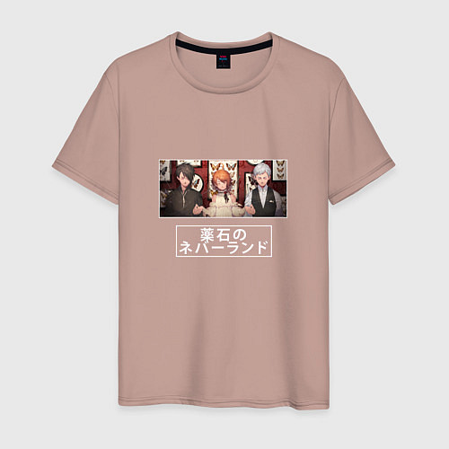 Мужская футболка Команда Благодатного дома / Пыльно-розовый – фото 1