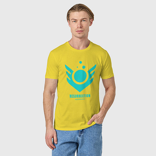 Мужская футболка Сейдж способность валорант / Желтый – фото 3