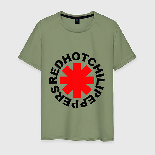 Мужская футболка Peppers logo / Авокадо – фото 1