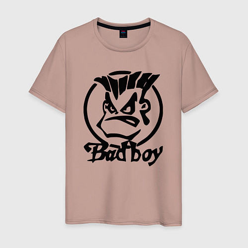 Мужская футболка Bad boy Hype / Пыльно-розовый – фото 1