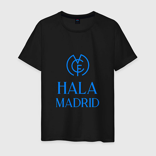 Мужская футболка Hala - Real Madrid / Черный – фото 1