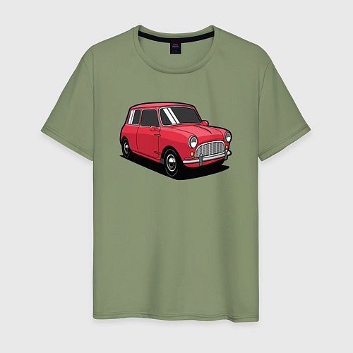 Мужская футболка Маленькая красная машина / Авокадо – фото 1