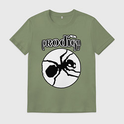 Футболка хлопковая мужская The prodigy ant, цвет: авокадо